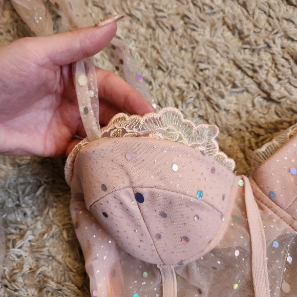 Shein Sparkling Pink Fairy Dress- Altered - Picture 5 of 10